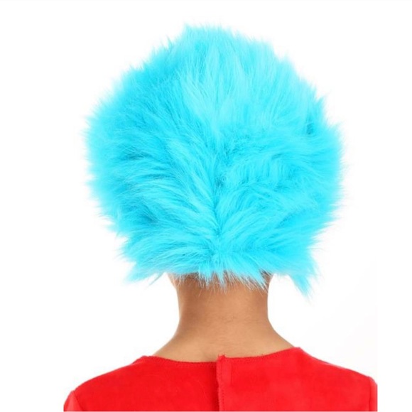 Dr Seuss ‘Thing 1 Thing 2’ Blue Hair Cap - Picture 3 of 7